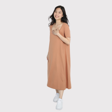 Kore | Women’s Knitted Square Neck Dress