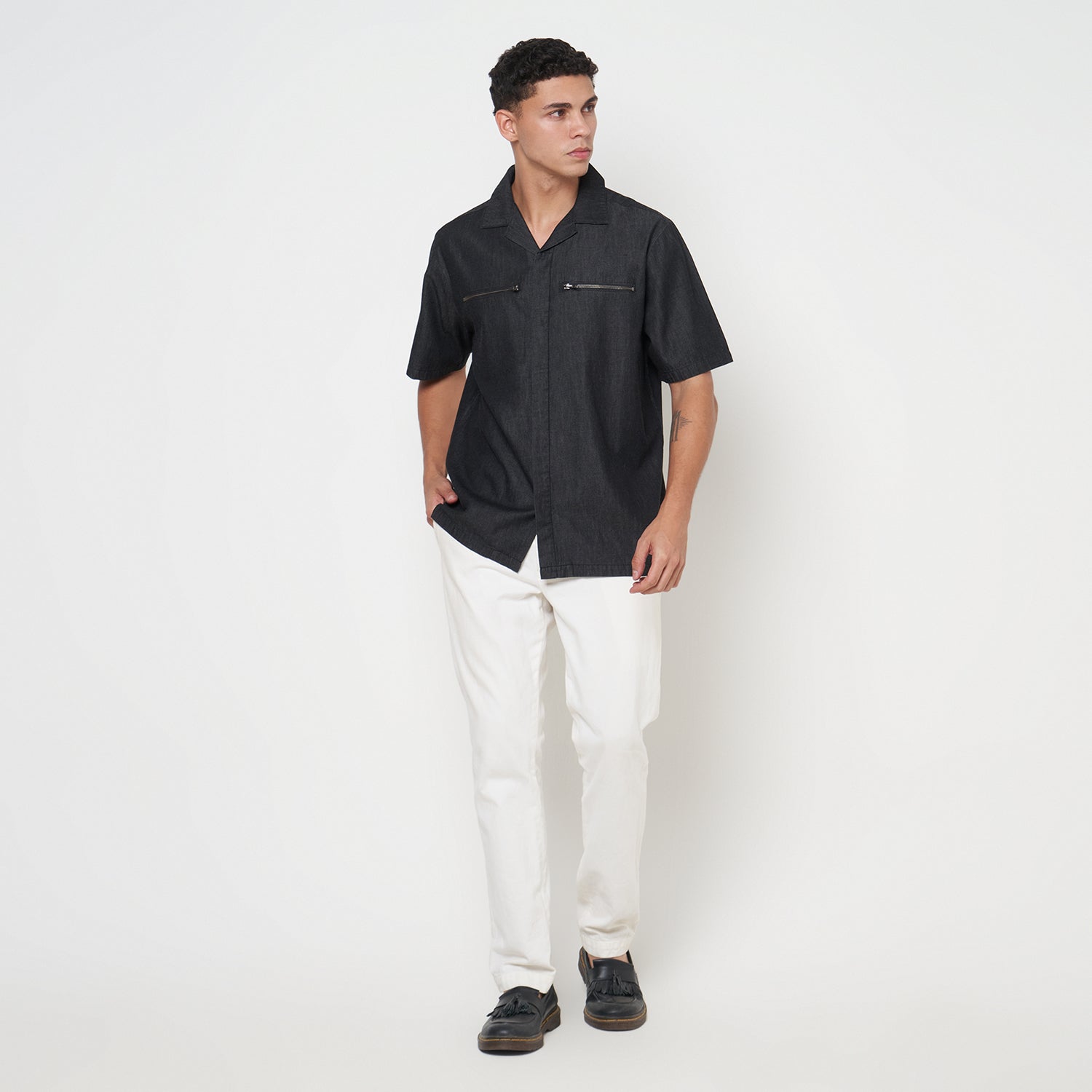 Nolan Mens Denim Shirt