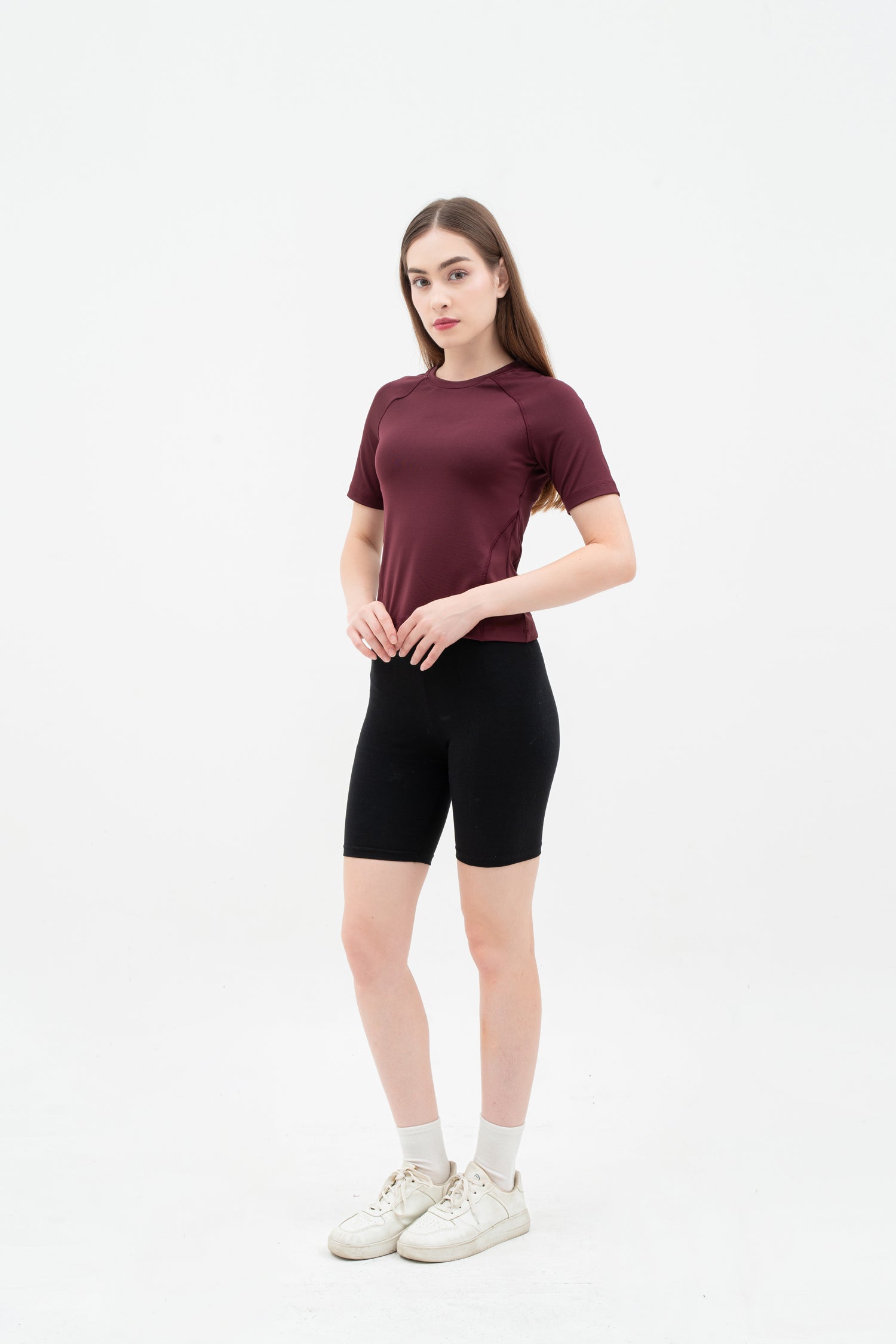 Willa Womens Active Tight Fit Tee