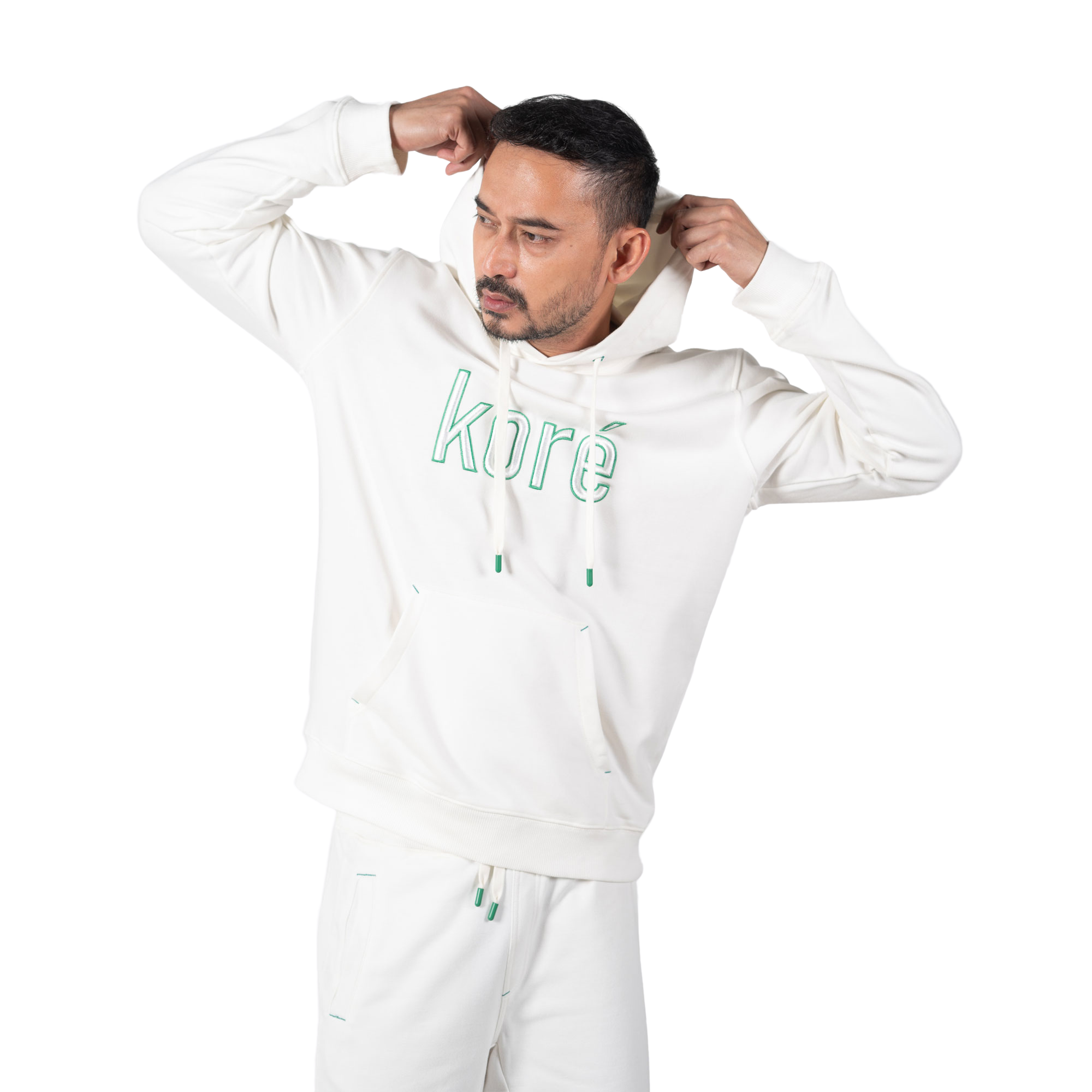 EZA Men's Undyed Pullover Hoodie