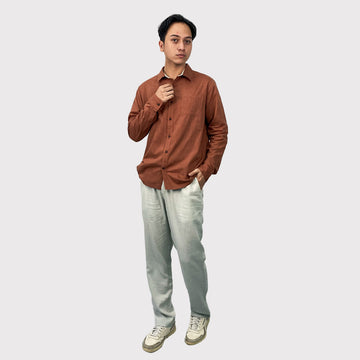 Kore | Men’s Linen Long Sleeve Shirt