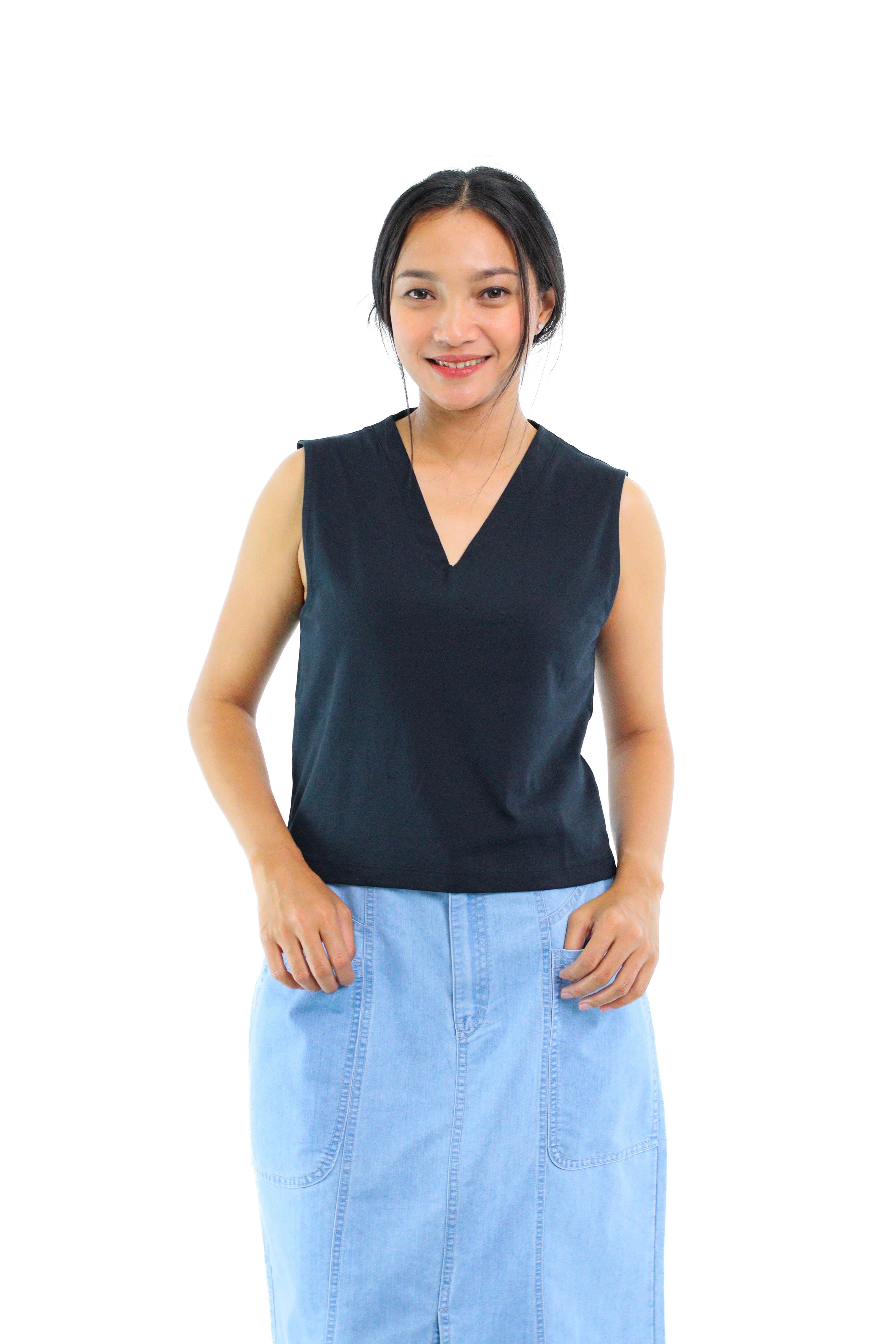 DINCY Women's Crop Vest