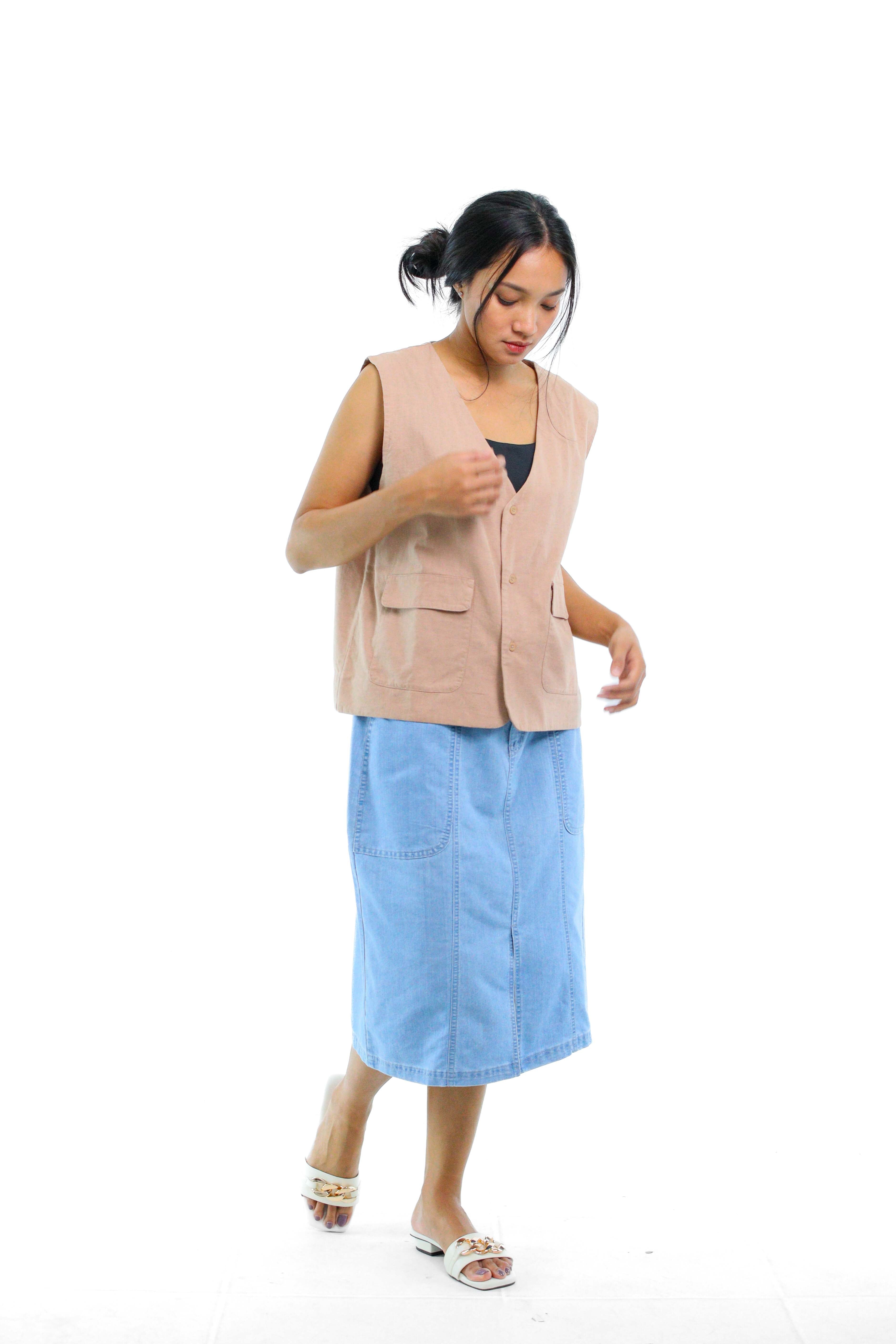 WOVES Women's Linen Vest