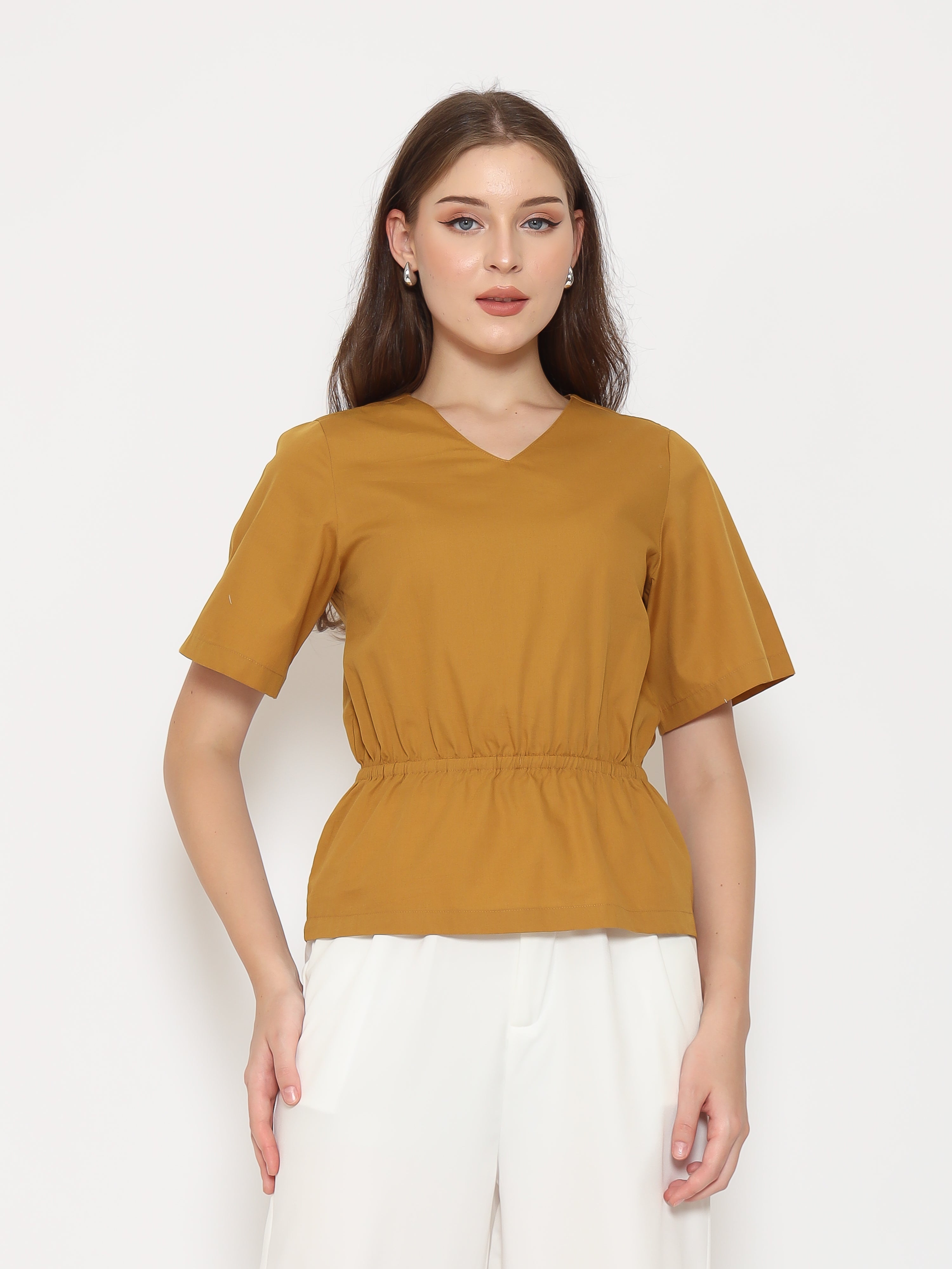 Harlow Womens Gathered Top