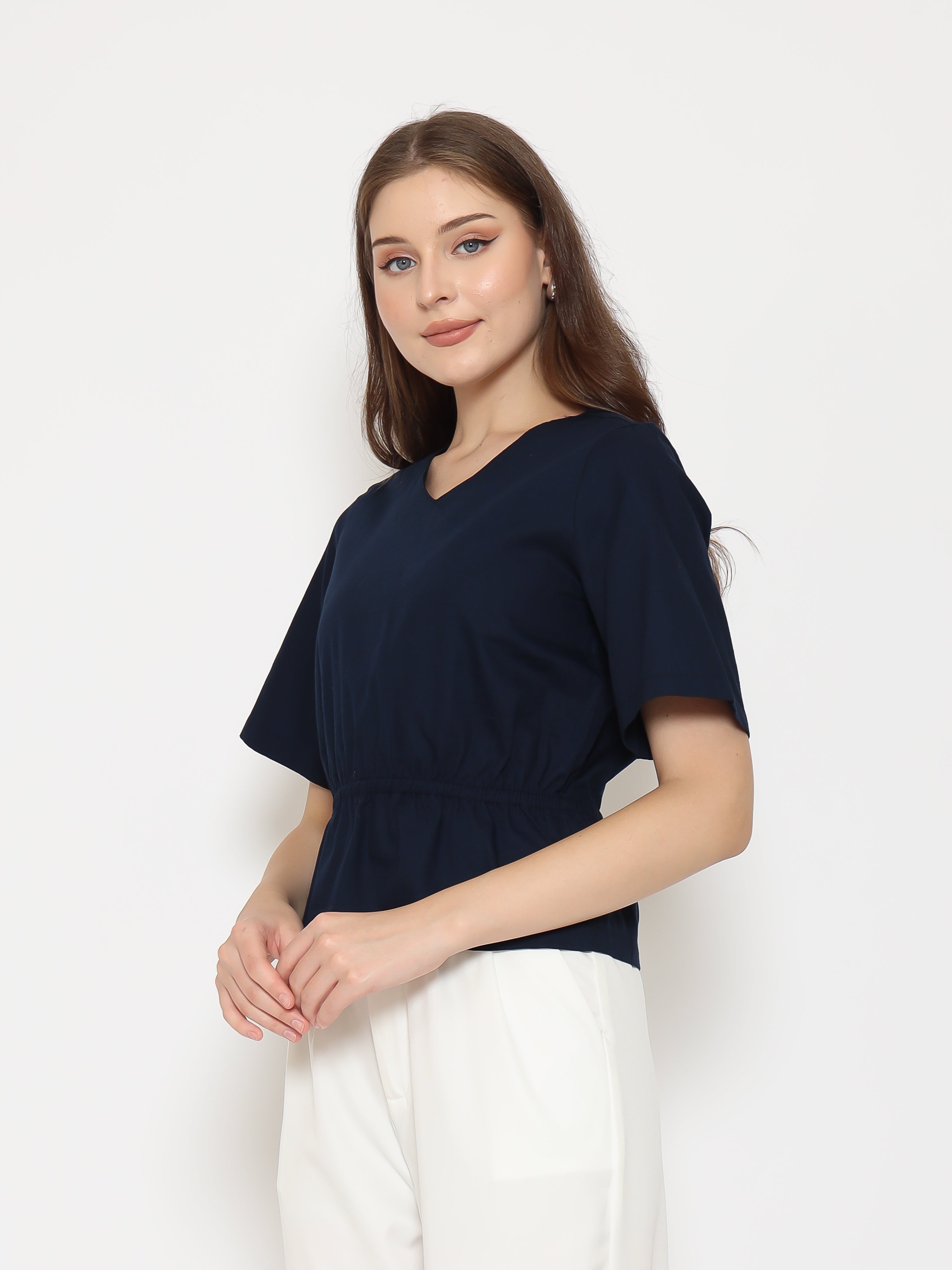 Harlow Womens Gathered Top