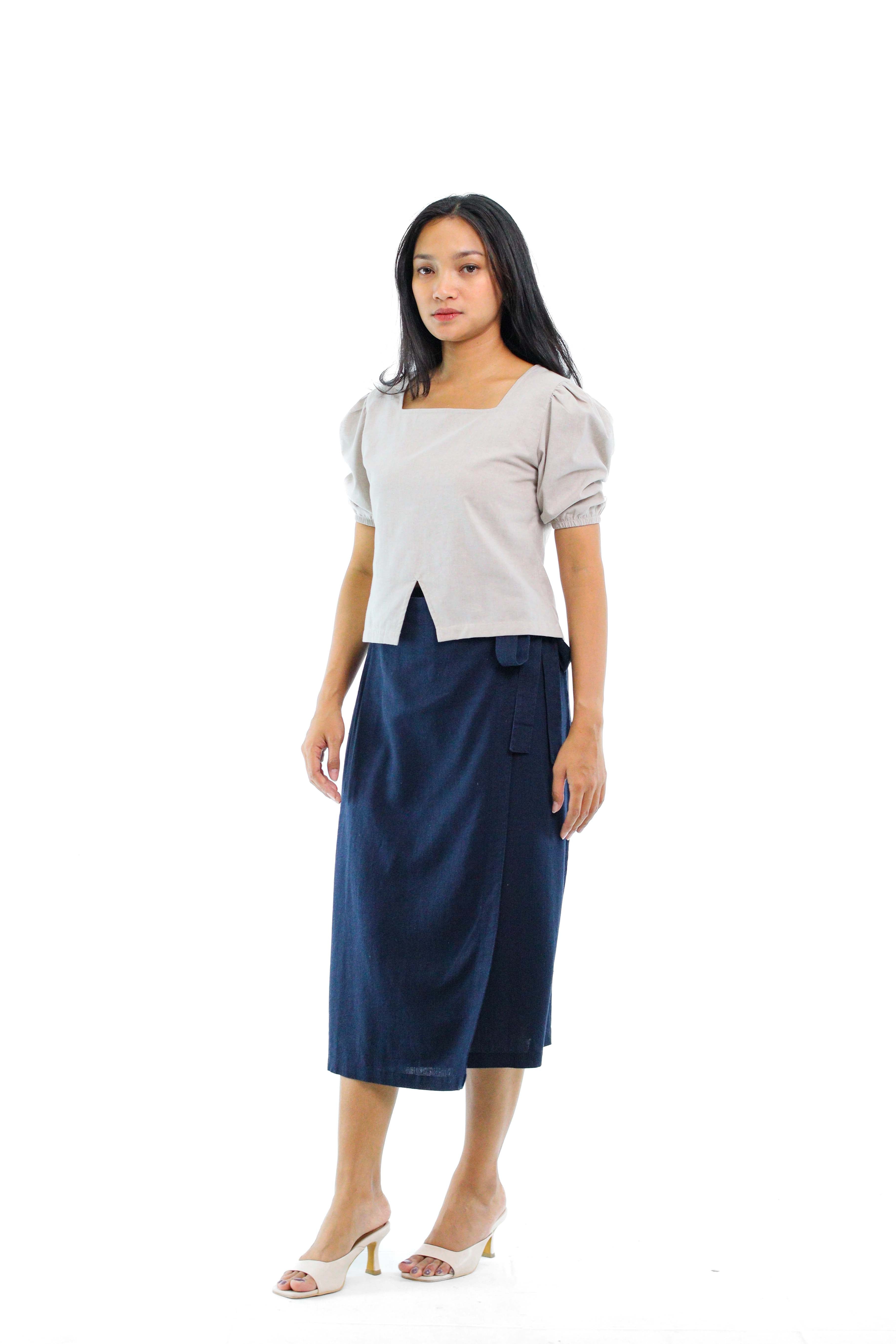 DAYEN Women's Tie Skirt