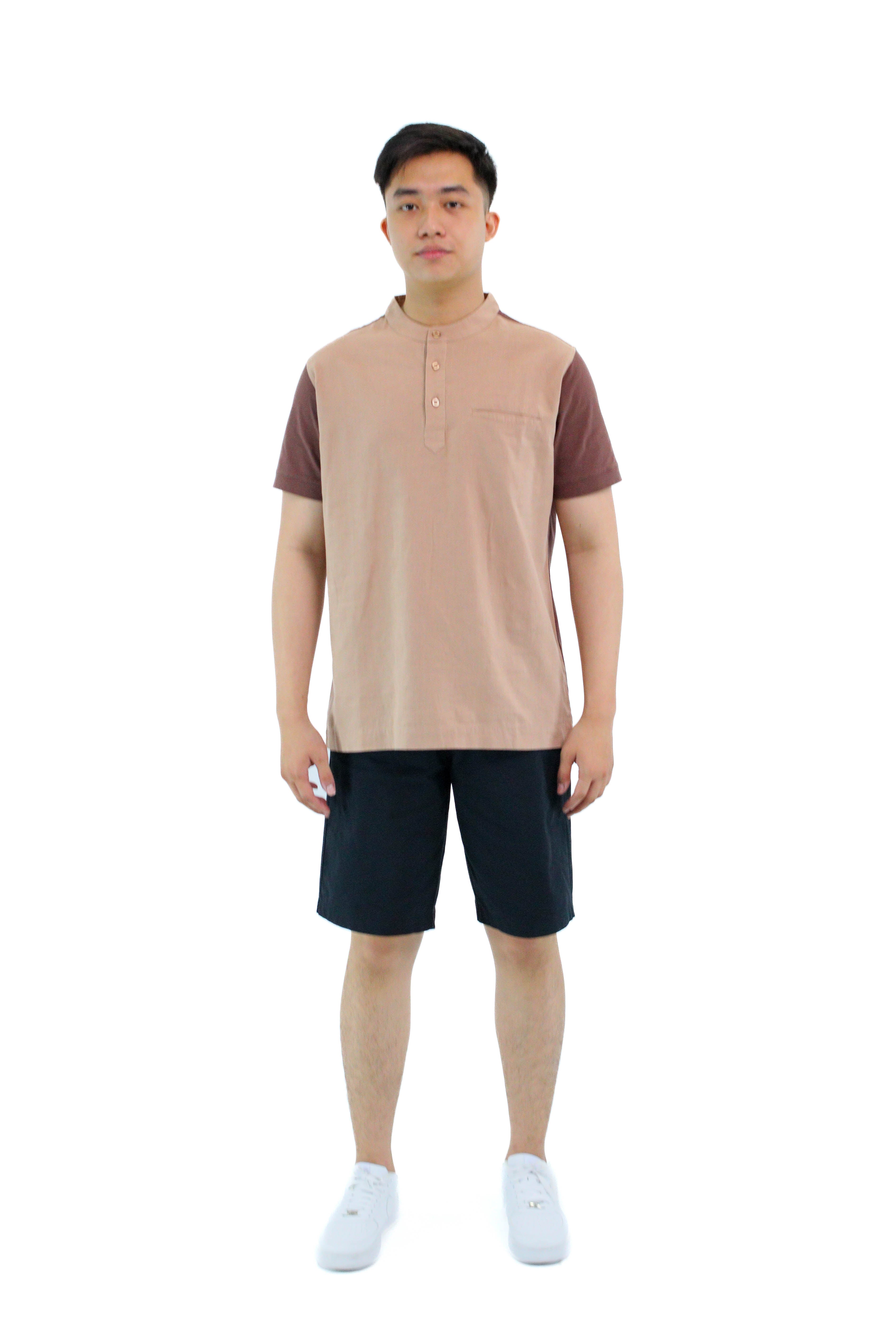 ZYRO Men's Linen Combo T-Shirt