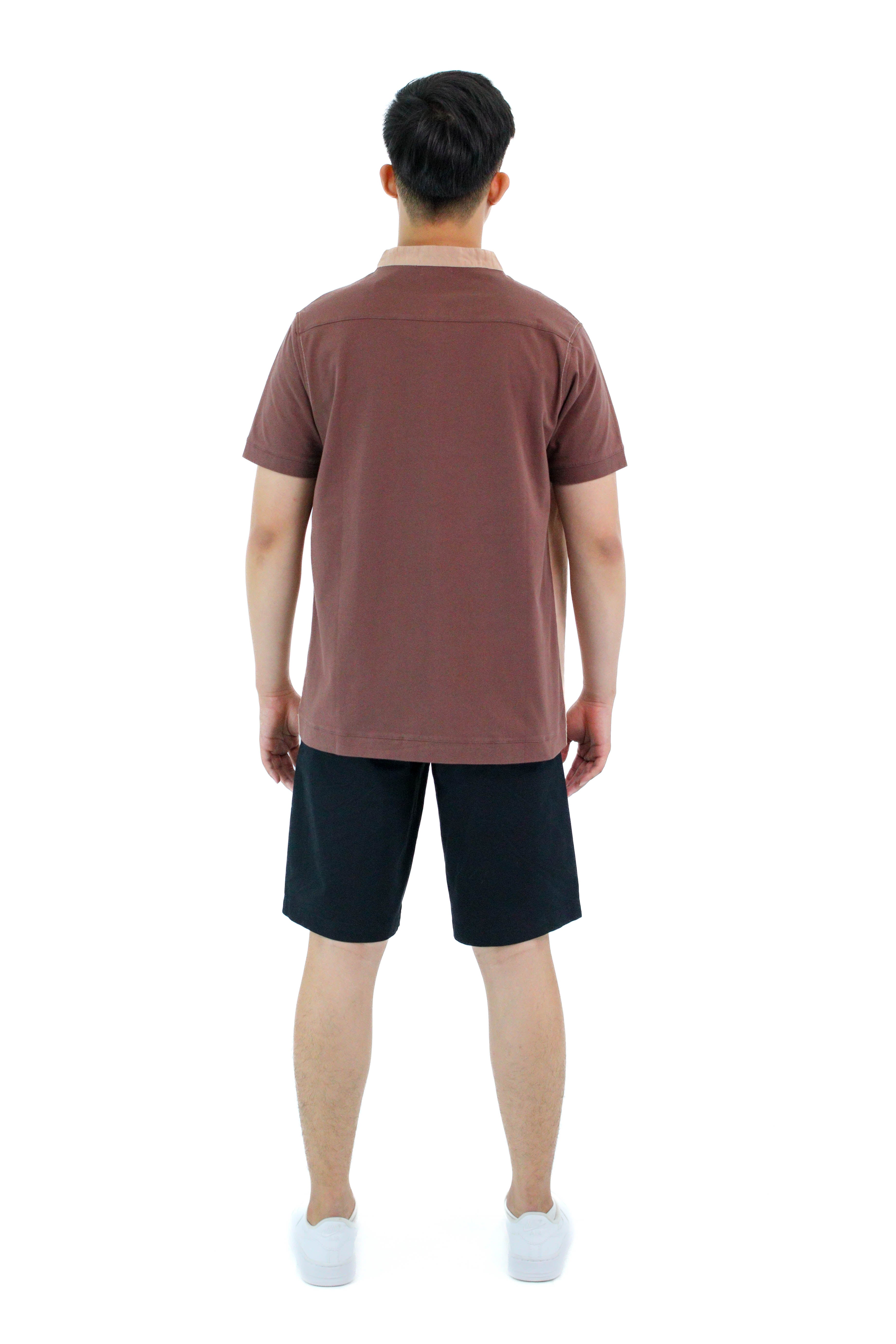 ZYRO Men's Linen Combo T-Shirt