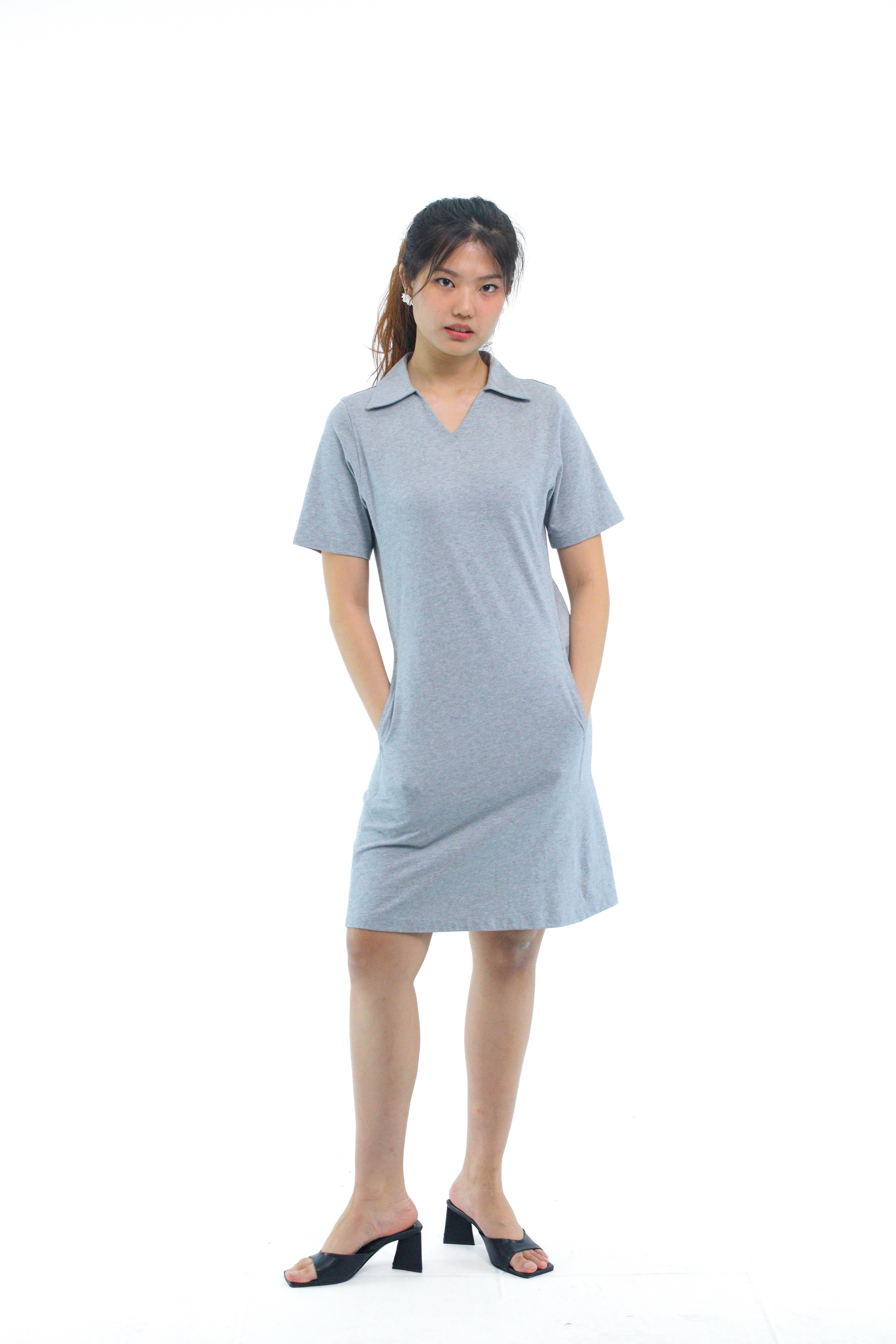 HANZUY Women's Collar Dress