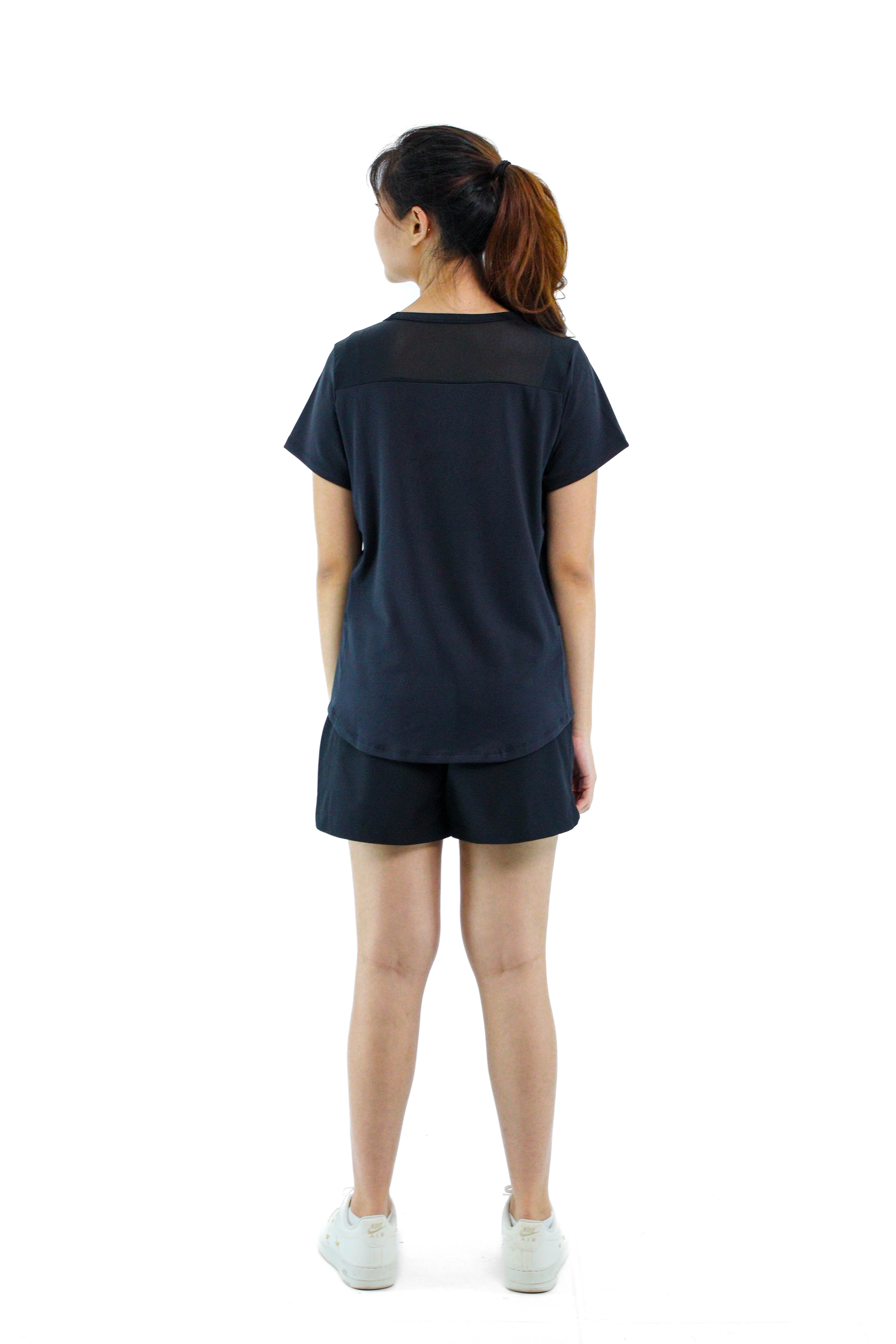 JIWON Women's Active Spandex Tee