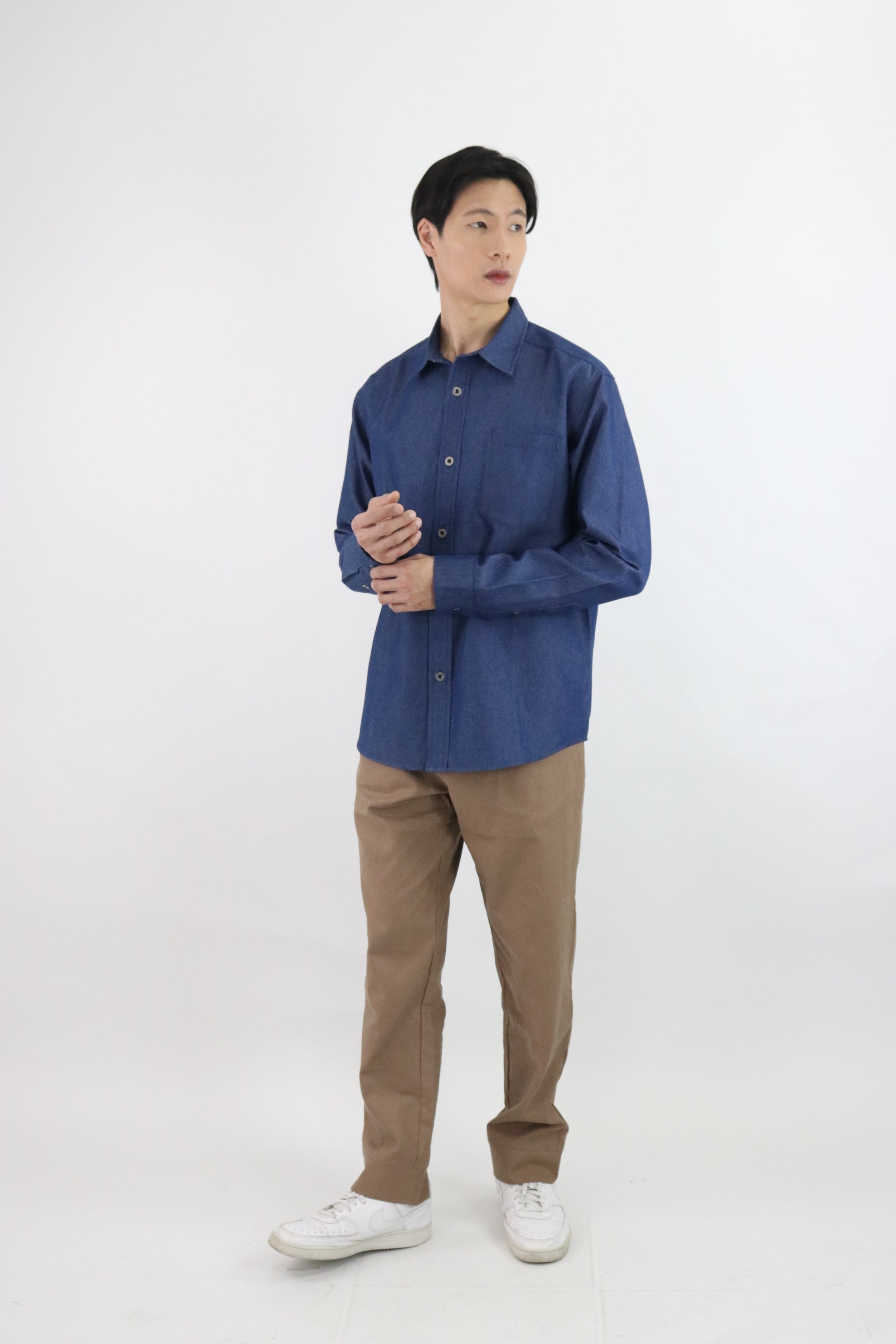 LUKE Men's Denim Shirt