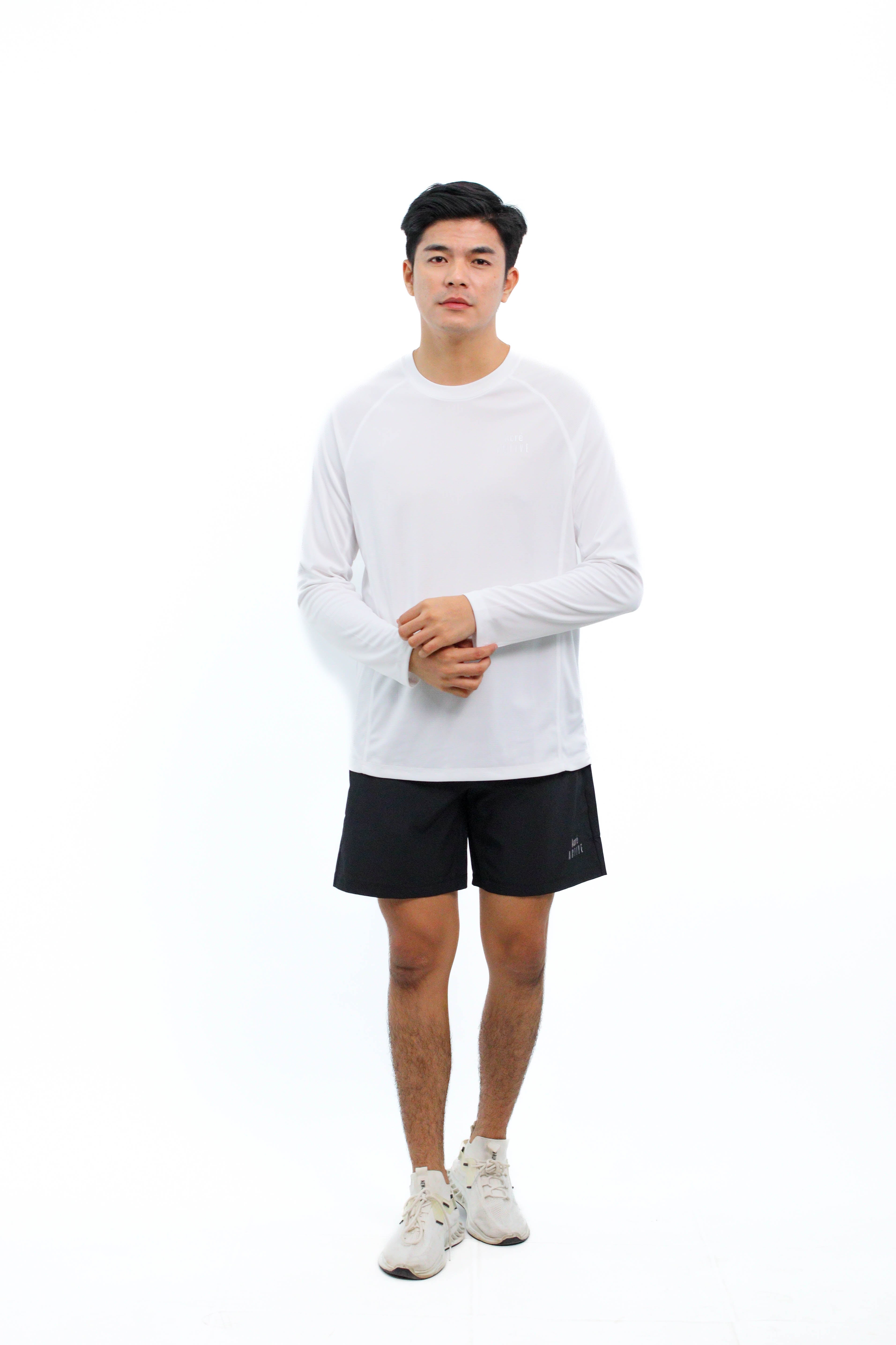 BEVAL Men's Active Long Sleeve Tee