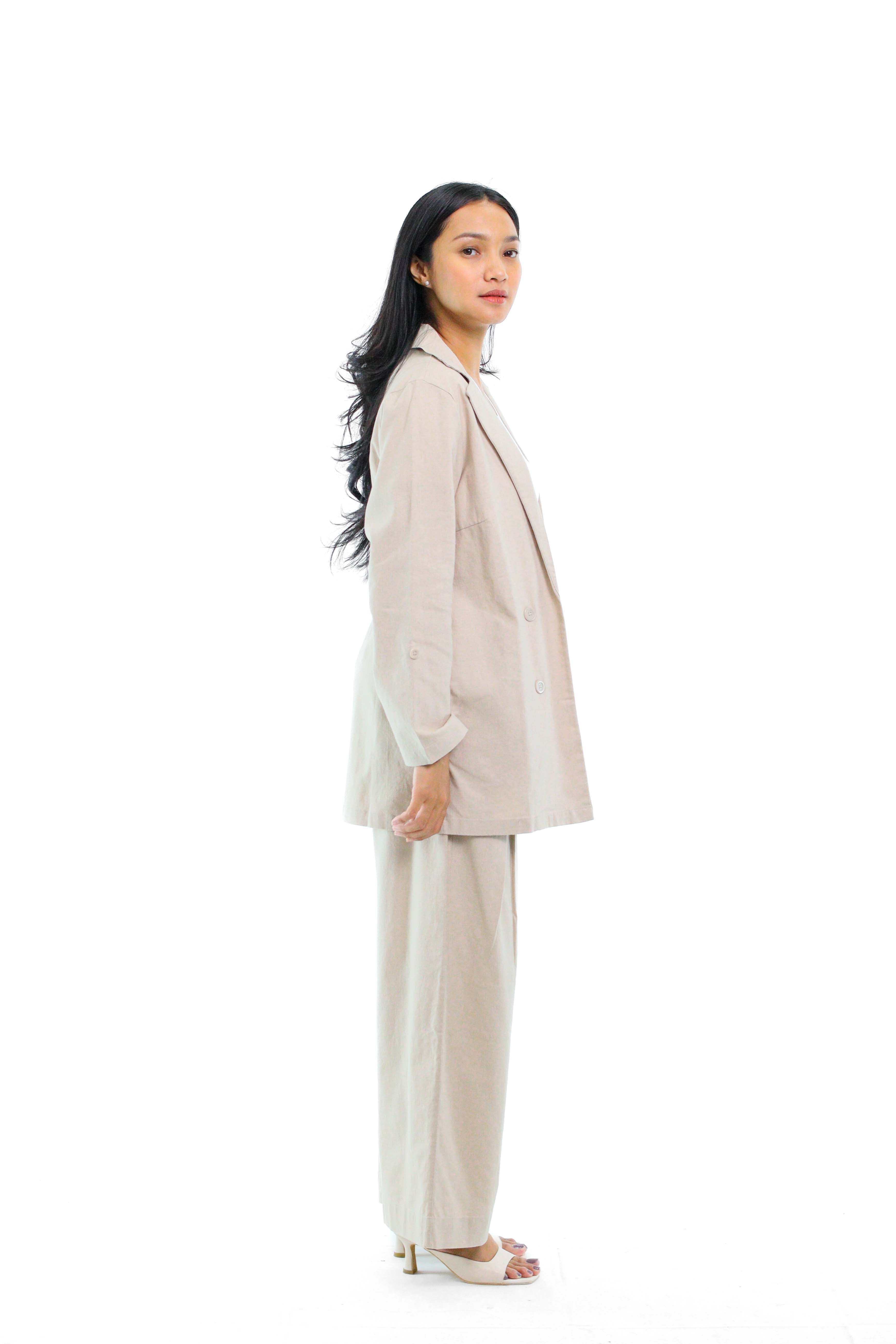 BLAZEY Women's Linen Blazer