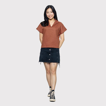 Kore | Women’s Linen V-Neck Shirt