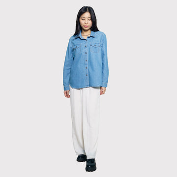 Kore | Women’s Long Sleeve Shirt Denim
