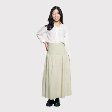 Kore | Women’s Linen Circle Skirt